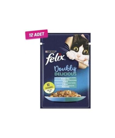 teknotrust Salmon Sardine Adult Cat Pouch 85 gr X 12 Pieces