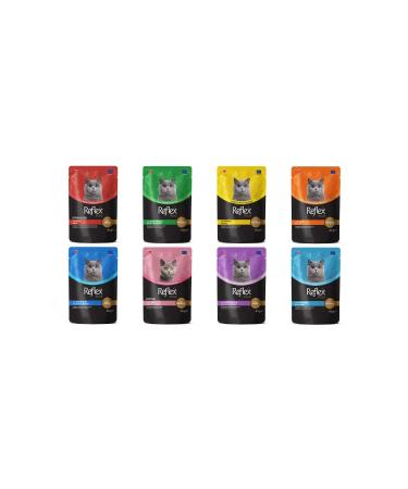 teknotrust Plus Pouch Cat Wet Food Varieties 85 Gr X 8 Pieces