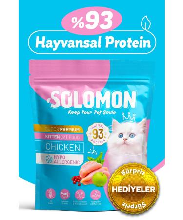 teknotrust Kitten Chicken Super Premium Cat Food 1.5 Kg - Hypoallergenic - Low Grain