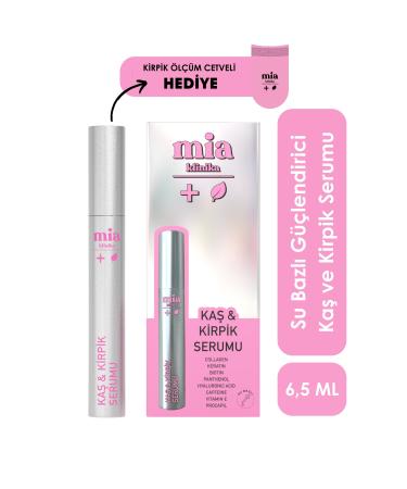 mia clinica water based strengthening eyebrow and eyelash serum 6.5 ml