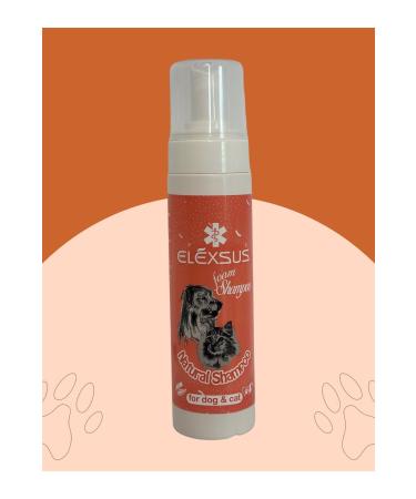 teknotrust Natural Cat and Dog Dry Foam Shampoo 200ml
