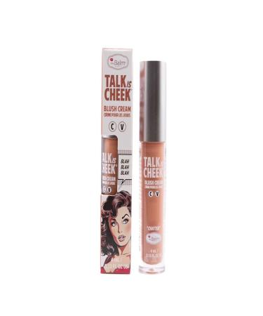 the balm Talk is Cheek Blush Cream LIQUID BLUSH with sponge tip applicator - Buy Online on GoSupps.com