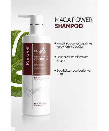 karseell Argan Oil Shampoo Deep Repair Maca Extract Moisturizing Shampoo 500 ml - Buy Online on GoSupps.com