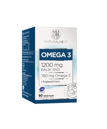 Natural Nest Omega3 Fish Oil 60 Capsules