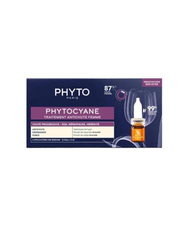 Phyto Cyane Women Type Hair Loss Support Care Serum 12 X 5 ml