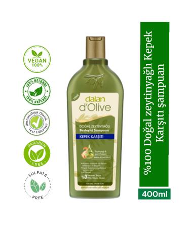 Dalan D'olive Natural Olive Oil Anti-Dandruff Shampoo 400 ml