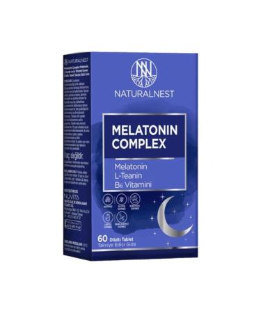 Natural Nest Melatonin Complex 3 Mg 60 Sublingual Tablets