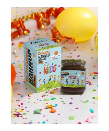 Hekimhan CAROB PASTE WITH VITAMIN C (FOR KIDS) 240 gr - Buy Online on GoSupps.com