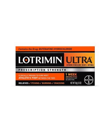 Lotrimin Lotrimin Af Treatment Cream Ultra Prescr p on Strength Athletes Foot Itch Cream 15 gr