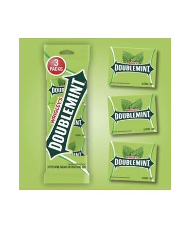 Wrigleys Wrigley's Doublemint 3 Pack 45 Sticks