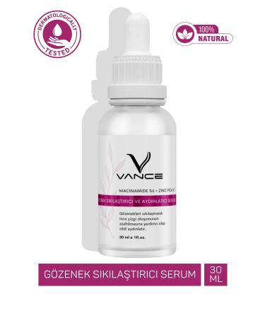 Vance Blackhead Focused Anti-Acne Pore Tightening Skin Care Serum Niacinamide