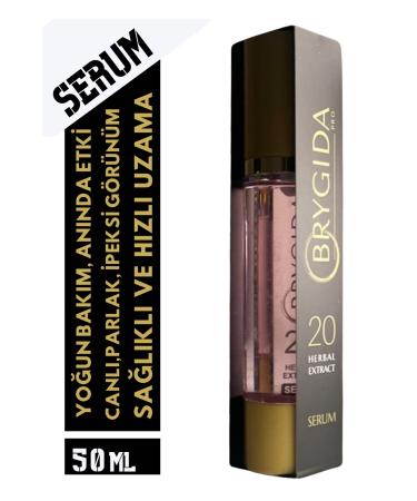 BRYGIDA Fast Growth Effective Repairing Hair Care Serum Unique Formula Containing 20 Natural Plant Extracts