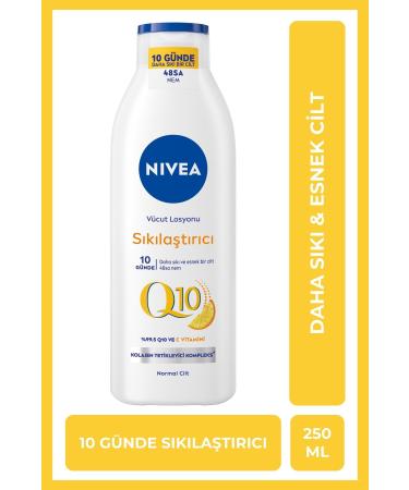 NIVEA Q10 Firming Body Lotion 250ml and Tanning Lotion 200ml Moisturizer Vitamin C - Buy Online on GoSupps.com