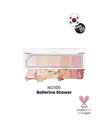 UNLEASHIA Mood Shower Face Palette Brightening Face Palette