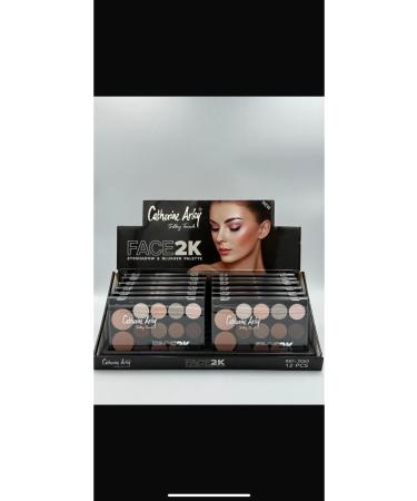 Catherine Arley Face 2K Eyes & Blush Palette