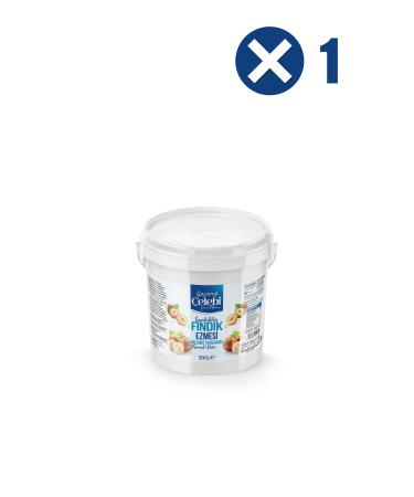gourmet celebi hazelnut paste 500 gr.