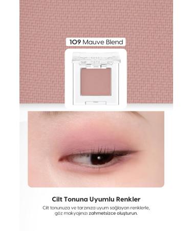 Missha Soft Textured Non-Flagging Matte Single Eyeshadow Modern Shadow Matte (109 Mauve Blend) - Buy Online on GoSupps.com