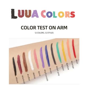 LUUA 12 Color Pen Eyeliner Set - Buy Online on GoSupps.com