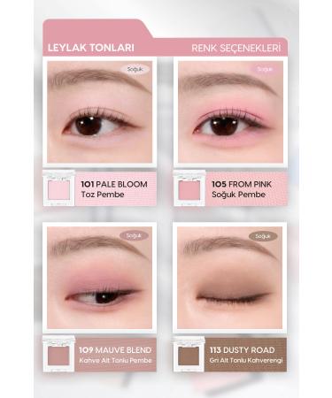 Missha Soft Textured Non-Falling Matte Single Eyeshadow Modern Shadow Matte (105 From Pink) - Buy Online on GoSupps.com