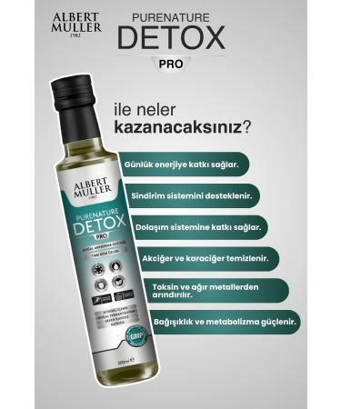ALBERT MULLER Energy Booster Body Detox Developed to Clear the Effects of Smoking and Alcohol - Buy Online on GoSupps.com