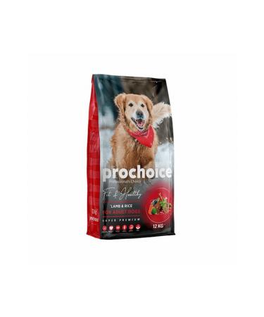 Pro Choice Pro Choice Fit Healthy Lamb and Rice Adult Dog Food 12 Kg