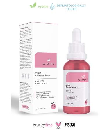 WIWIFY Arbutin Brightening Serum Arbutin 2% Hyaluronic Acid - Buy Online on GoSupps.com