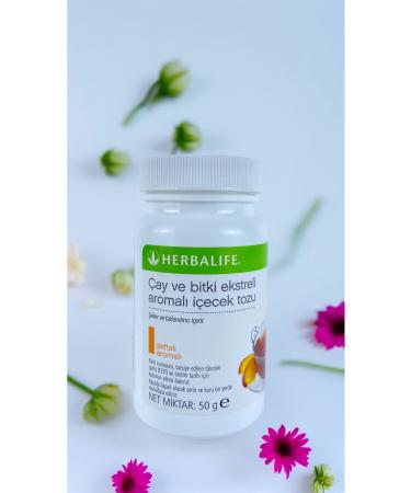 Herbalife Shipment Herbal Peach Flavored 51 gr Tea 2 Pieces Full Set 102 gr - Buy Online on GoSupps.com