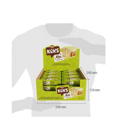 B FA KEKS Bifa Keks Oval Cake Lemon 45 gr x 24 Pieces - Buy Online on GoSupps.com