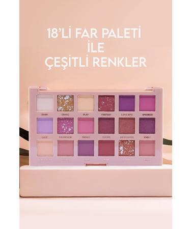 MUJGAN Hudamoji Nude 18-Piece Eyeshadow Palette - Buy Online on GoSupps.com