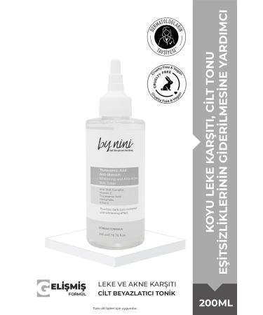 By Nini Anti-Blemish Anti-Acne and Anti-Dark Spot Tonic 200 ml