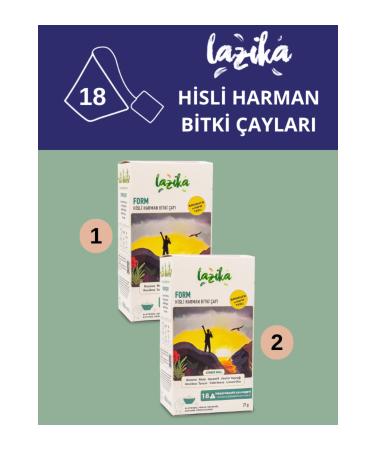 LAZIKA Deli Dolu 2-Piece Tea Set - Hangover Tea