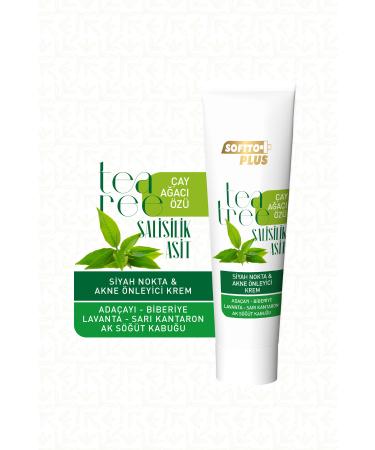Softto Plus Tea Tree Extract Blackhead and Acne Pimple Prevention Cream 50 Ml - Buy Online on GoSupps.com