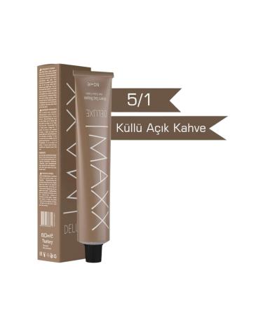 Maxx 5/1 Ash Light Brown Cream Tube Paint 60 ml