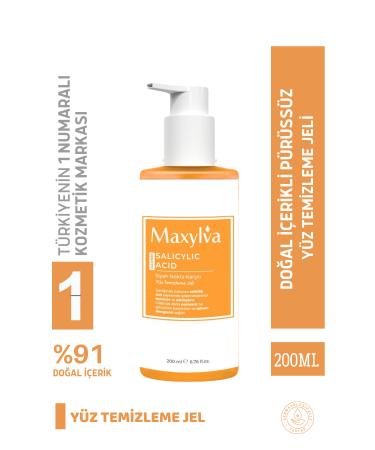 Maxylva Facial Cleansing Gel for Oily Acne/Pimple Prone Skin 400ml