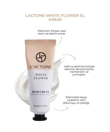 L'ACTONE Peach & White Flower & Cherry Hand Cream Set of 3 30 ml / Hand Cream - Buy Online on GoSupps.com