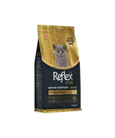 Reflex Plus British Shorthair Chicken and Cranberry Kitten Food 1.5 Kg