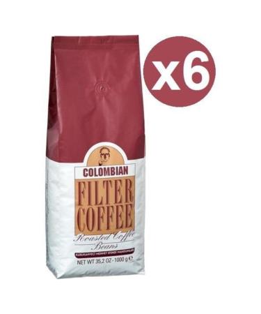 Mehmet Efendi Colombian Coffee Beans 1000gr - 6 Pieces