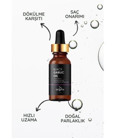 Orginx Fast Hair Growth Special Black Garlic Oil for Extremely Damaged and Falling Hair 50 ml - Buy Online on GoSupps.com
