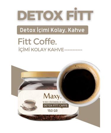 Maxylva Detox Fit Coffee and Easy to Drink Diet Coffee Helping to Lose Weight 150 gr - Buy Online on GoSupps.com