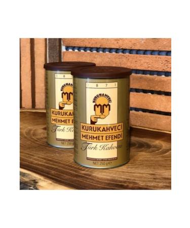 Mehmet Efendi Kurukahveci Turkish Coffee Tin 2 X 250Gr