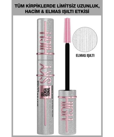Maybelline New York Lash Sensational Sky High Space Diamond - Diamond Glitter Mascara