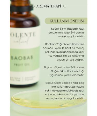 Polente Natural Baobab Oil Cold Pressed 30 ml - Buy Online on GoSupps.com