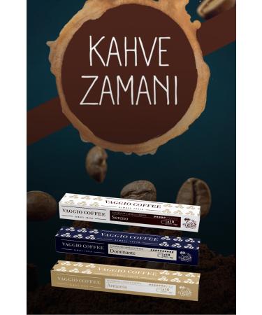 Vaggio Coffee Nespresso Compatible Armonia Aluminum Capsules 20 pcs - Buy Online on GoSupps.com