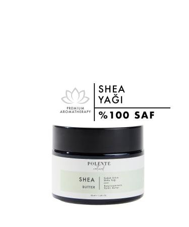 Polente Natural Shea Butter - Cold Pressed (50 Ml)