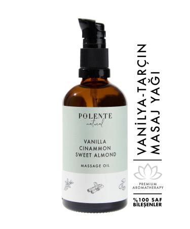 Polente Natural Cinnamon & Vanilla Energizing Massage Oil (100 ML)