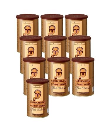 Mehmet Efendi Turkish Coffee 250gr - Tin - 10 Pieces