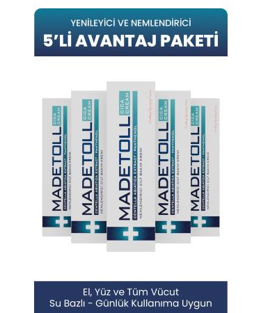 Madetoll Skin Renewal Moisturizing Cream 30 gr 5-Pack Advantage Pack