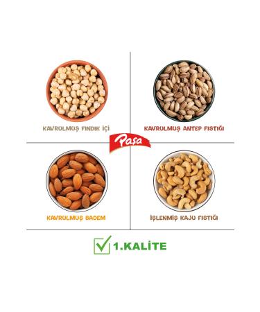 Pasha Nuts Wholesale Mixed Nuts 40 gr X 120 Pieces (FIRST QUALITY) - Buy Online on GoSupps.com