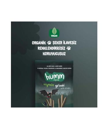 NessiWorld Humm Organic Vegan Olive Grissini 55 gr