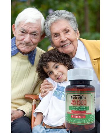 PadroVita Omega 3 1 500 Mg Fish Oil 30 Capsules - Buy Online on GoSupps.com